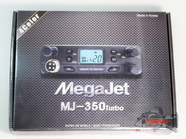 Мини обзор радиостанции MegaJet MJ-350 Turbo (4Сolor)