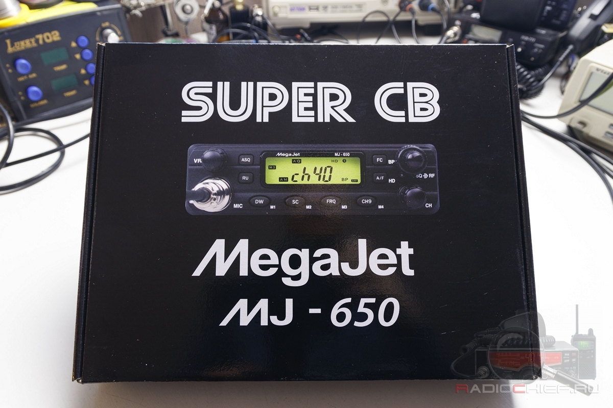 Мини обзор радиостанции MegaJet MJ-650 (NEW)